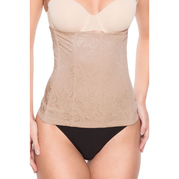 Maidenform Women's Instant Slimmer Long Torso Waist Trainer, 6868, Body Beige, 3X