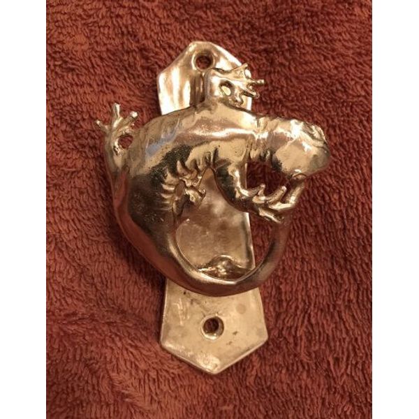 SALAMANDER Solo Door Knocker in Bronze