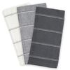Emma Barclay Utopia 3 Pack Waffle Kitchen Tea Towel Set (45x65cm) (Grey)