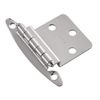 10 Pair Chrome P140-26 Hickory Surface Mount 3/8" Offset Cabinet Hinges
