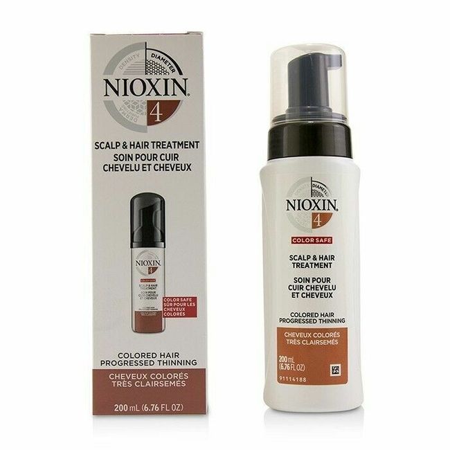 Nioxin System 4 Scalp & Hair Treatment 6.76 oz   nib fresh