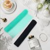 Windspeed 2Pcs African Body Exfoliating Net Long, Deep Cleaning African Net Bathing Sponge, Mesh Back Scrubber Skin Smoother for Women Men Shower/Stocking Stuffer(80x30cm) (Black+Green)