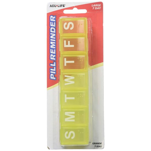ACU-Life Weekly (7-Day) Pill Box (Large)