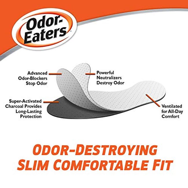 Odor eaters insoles hot sale soft & slim womens