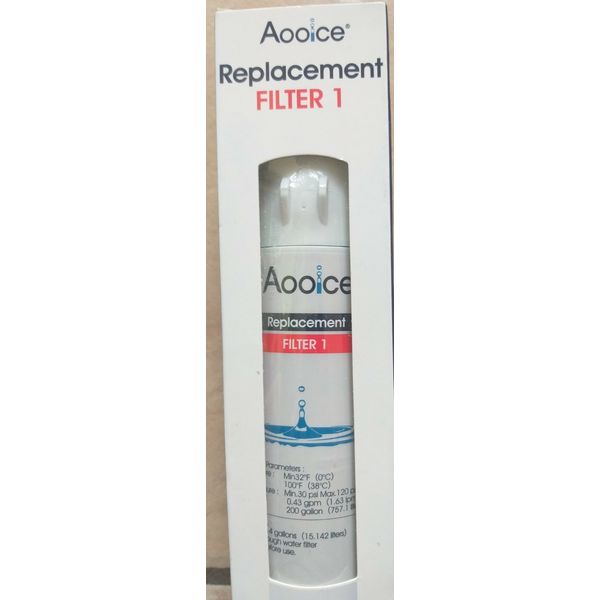Aooice Replacement Refrigerator  water Filter 1  NEW in Pack