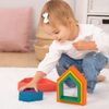 TickiT 73542 Rainbow Wooden Architect Houses