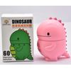 Ranvi Cute Dinosaur Timer 60 Minutes Mechanical Kitchen Timer for Kitchen, Study, Daily (Pink)