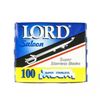 Derby Extra Premium Lord Single Edge Straight Razor Shaving Blades 400 Count