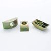 M8 Replacement Half Moon Maxi Luna Washers Replacement Nuts for Bunk Beds Cots (Pack of 10)