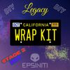 Lemon Yellow LEGACY California Plate Wrap DIY Kit