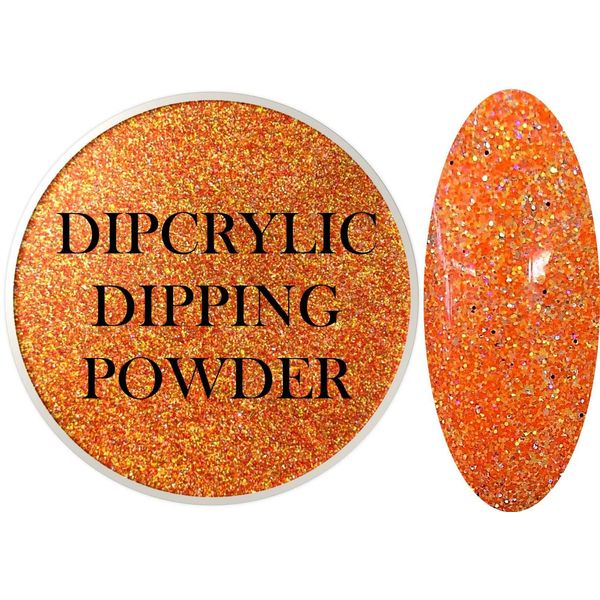 SHEBA NAILS Dipcrylic Glitter Dip Dipping Powder CANDY CORN - 1oz Jar