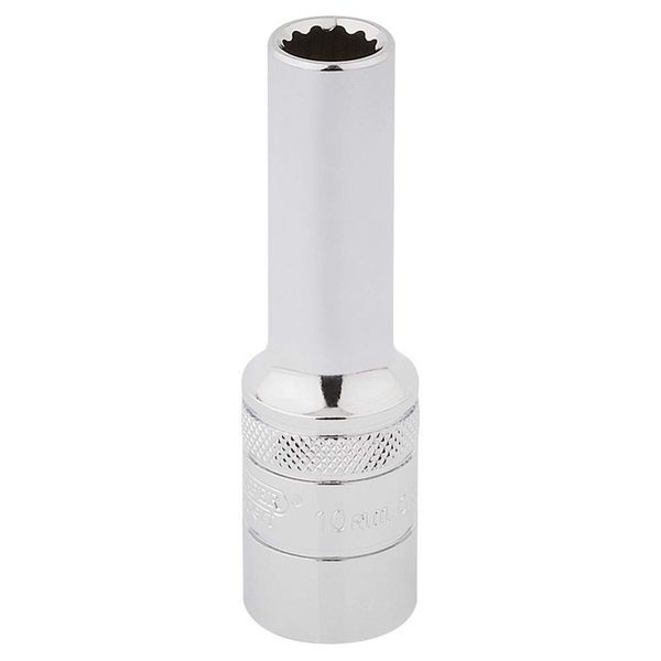 Draper 33730 1/2" Square Drive Hi-Torq 12 Point Deep Socket, 10mm Size