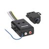 Scosche LOC2SL Line Output Converter with Remote Control Knob - 2CH High/Low RCA