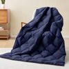 puredown® Down Throw Blankets for Couch, Lightweight Down Throw for Indoor an...