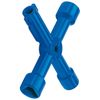 Draper 65393 4 Way Service Utility Key , Blue