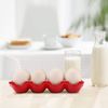 Flexzion Egg_Tray_PCL_12RED Cups, Ceramic, red