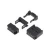 Sourcingmap 10Pcs 2x4Pin 2.54mm Pitch Double Rows Straight Connector IDC FC Ejector Header