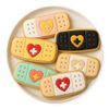 Bandage Cookie Cutter & Stamp - 4x1.75 Inches