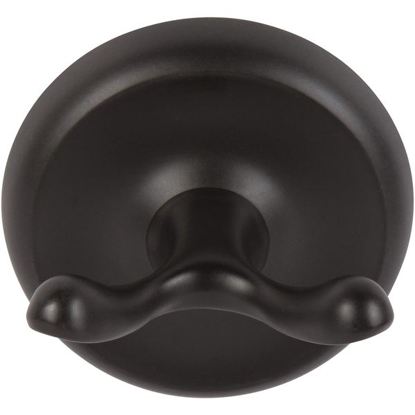 Delaney Hardware 590604 500 Series Bath-Towel-Hooks, Black