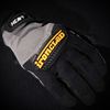 Ironclad Heavy Utility Work Gloves HUG, High Abrasion Resistance, Performance Fit, Durable, Machine Washable, (1 Pair), SMALL Black & Grey