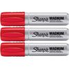 Sharpie Magnum Oversized Red Permanent Marker Chisel Tip 3-Pack - Bold & Durable