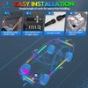 MICTUNING N3 Car Underglow Light Strip Kit Lighting Underbody Multicolor Neon