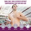 TRIHARD Pre & Post Swim Body Lotion | Pre Swim Skin Defense Chlorine lotion for swimmers | swim lotion for chlorine Removing