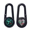 Azeeda 'Hummingbird with Heart' Compass Keyring (KC00035700)