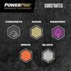 Power Pro Multi-Material Screws #6 x 1" Epoxy Coated Steel 320pcs