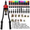 16'' Rivet Gun Kit Rivnut Thread Setting Tool Nut Setter NutSert Metric Mandrels