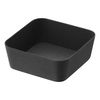 Yamazaki Tower Storage Bin, Black, S