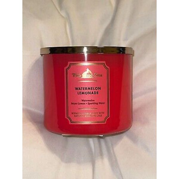 White Barn Watermelon Lemonade 3-Wick Candle - 14.5 oz - Brand New