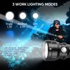 Scuba Diving Flashlight 150Meter Underwater LED Torch with Rechargeable Battery