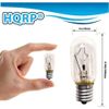 10pcs 40W T8 40T8 E17 Base Light Bulbs compatible with Appliance Microwave Oven