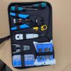 Network Repair Tools Kit LAN RJ45 Cat5e Cat6 Cable Tester Crimping Tool Set Kit