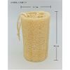 Loofah Body Sponge Half Round with String