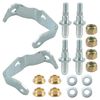 Door Hinge Pin and Bushing Kit Pair Front Right + Left For Cadillac Chevy GMC