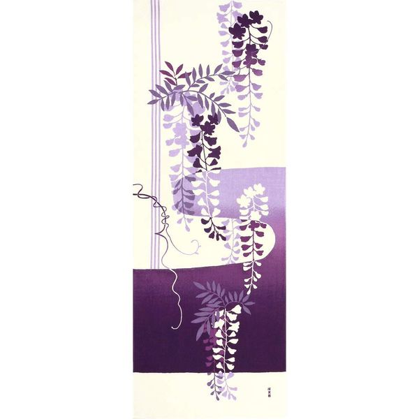 Hamamonyo Picture Tenugui Wisteria Modern