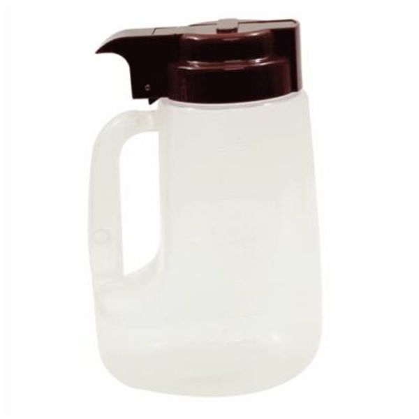Tablecraft MW32 Pourer/Dispenser 32 oz. Capacity, Maroon