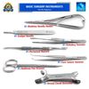 Surgical Suture Kit Basic First Aid Set Medical Tweezer Needle Holder Forceps