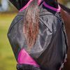WeatherBeeta ComFiTec Deluxe Durable Mesh Mask with Ears, Black/Purple, Full