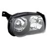 For 2001-2002 Toyota Corolla JDM Headlight Headlamp Black+Corner 4 Pc Left+Right