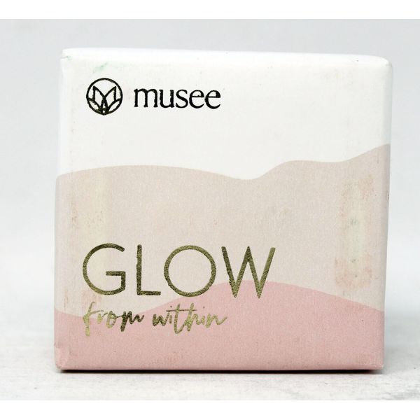 Musee Glow From Within Rose & Honey Soap Bar 4.5 Ounces