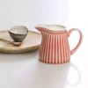Pink Jug Pitcher, Rustic Serving Jug, Decorative Water Milk Jug, Kitchen Decor, Spring Easter Table Dinnerware Kitchen Gift