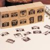 Camera stamp stamp stamp set of 2 each (No. 03 & 04)