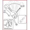 KS Tools 104.5065 Ratchet Brake Line Cutter 4, 75 mm