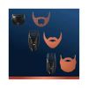 King C. Gillette Cordless Beard Trimmer Hair Clipper Kit with 3 Interchangeable Combs