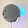 Echo Dot 4th Generation Wall Bracket Wall Mount Holder Holster (White)