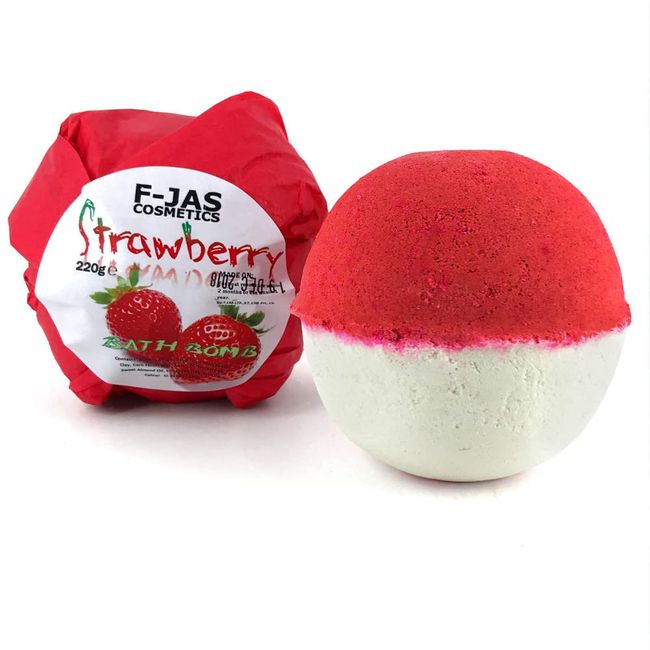 Strawberry Bath Bomb 220g