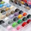 36 pcs Sewing Machine Bobbin Threads with Bobbin Case for Multiple Sewing Machine for Brother/Singer/Babylock/Janome/Elna Embroidery Machine
